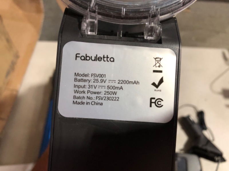 Photo 5 of ***DAMAGED - SEE NOTES***
Fabuletta 24 Kpa Cordless Vacuum Cleaner - 6 in 1