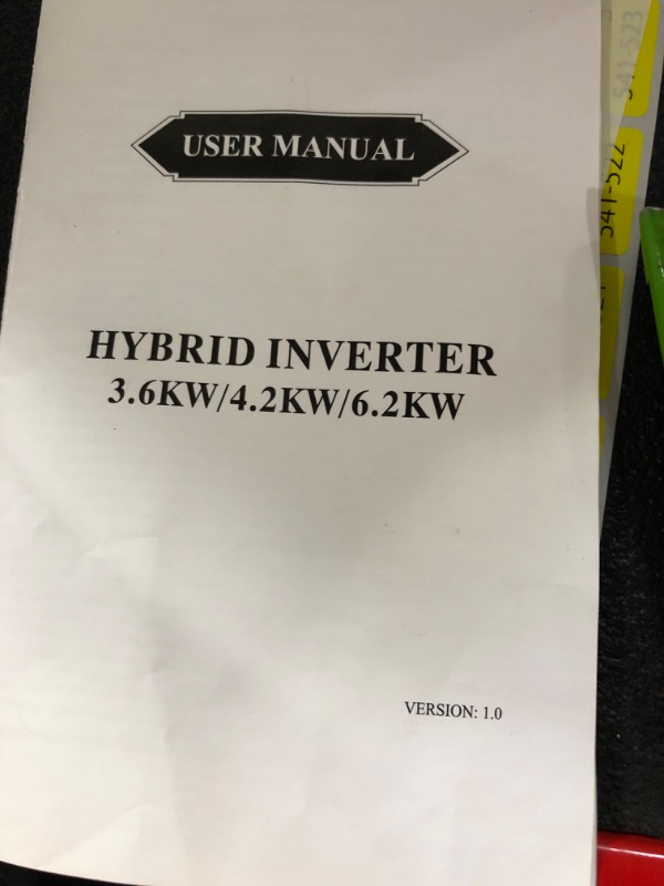 Photo 2 of *STOCK PHOTO FOR REFERENCE ONLY*  Hybrid Inverter - SEE PHOTOS 