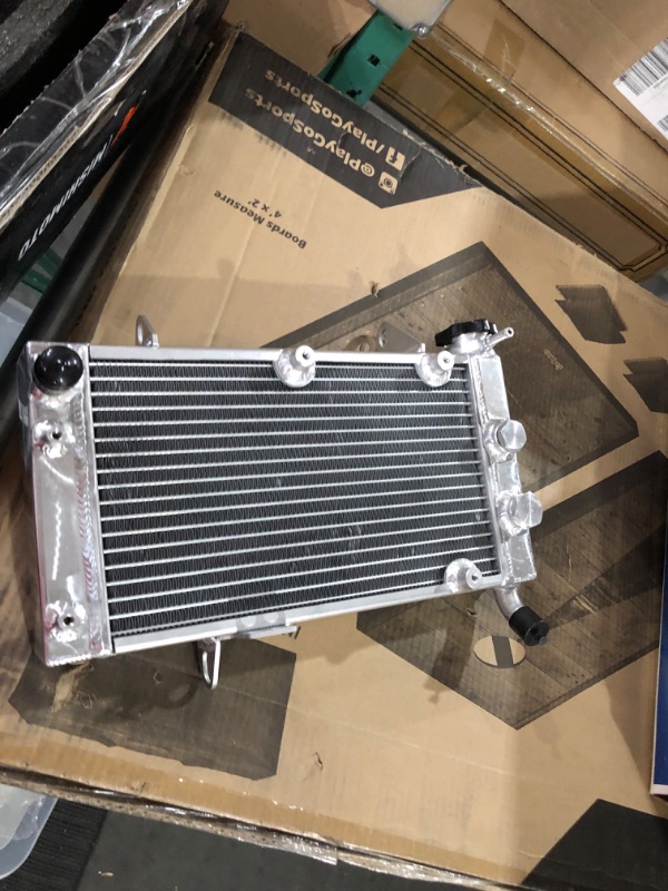 Photo 2 of Mishimoto MMPS-LTZ400-03 Powersports Aluminum Radiator Compatible With Suzuki LTZ400 / Kawasaki KFX400 2003-2008