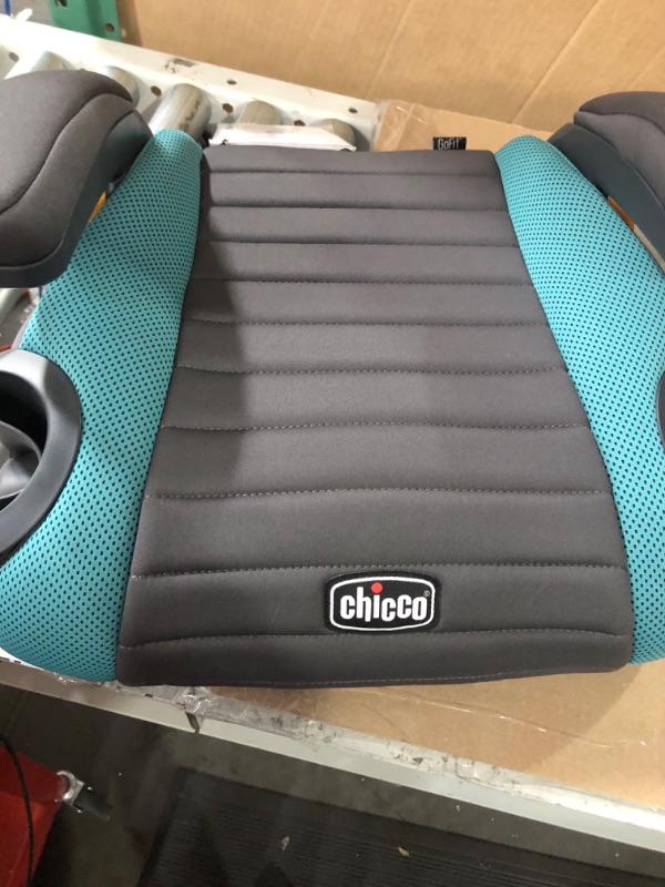 Photo 2 of Chicco GoFit Backless Booster Car Seat, Travel Booster Seat for Car, , 1 Count (Pack of 1) Raindrop GoFit