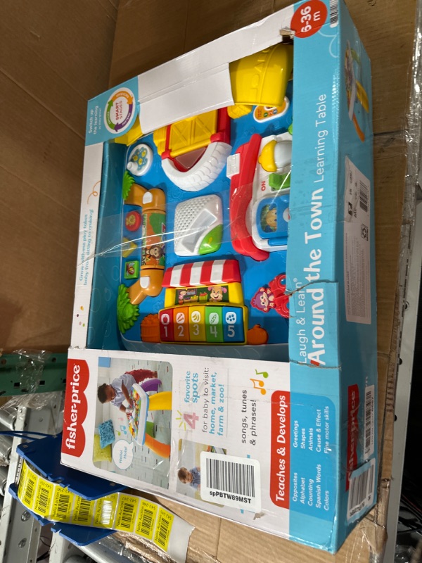 Photo 2 of Fisher-Price Laugh & Learn Around The Town Learning Table Standard Packaging