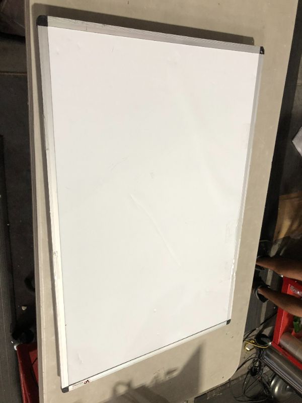 Photo 4 of ***DAMAGED - SEE NOTES***
VIZ-PRO Magnetic Whiteboard Easel/Portable Dry Erase Board, 36 x 24 Inches