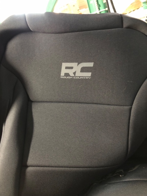 Photo 2 of Rough Country Neoprene Seat Covers Black