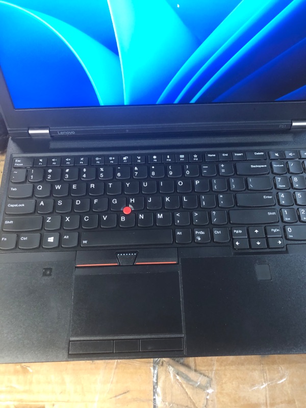 Photo 4 of Lenovo ThinkPad E15 15.6” Full HD IPS 1920 x 1080 Laptop, Core i5-10210U, 256 GB SSD, 8GB Ram, Win 10 Pro 64-bit