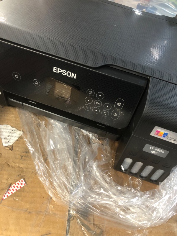 Photo 4 of Epson EcoTank ET-2800 Wireless Color All-in-One Cartridge-Free Supertank Printer with Scan 