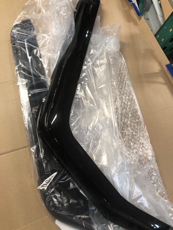 Photo 2 of Goodyear Shatterproof in-Channel Window Deflectors for Jeep Wrangler 2018-2023 