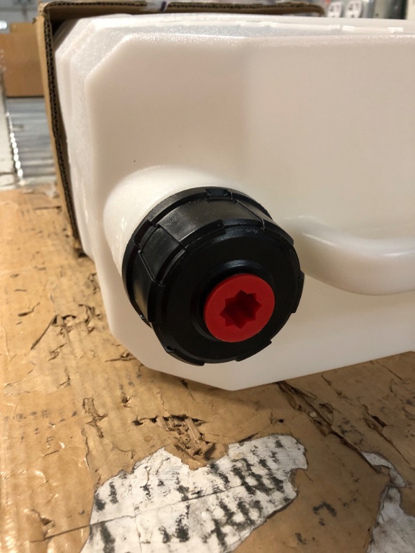 Photo 1 of Risk Racing (00389) EZ5-5 Gallon Utility Jug (No Hose Bender or Floor Mount) White