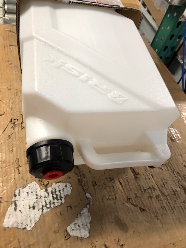 Photo 1 of Risk Racing (00389) EZ5-5 Gallon Utility Jug (No Hose Bender or Floor Mount) White