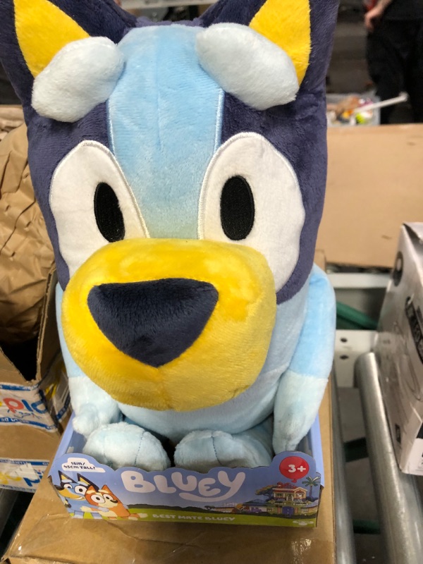 Photo 4 of Bluey 18" Stuffed Animal BLUEY