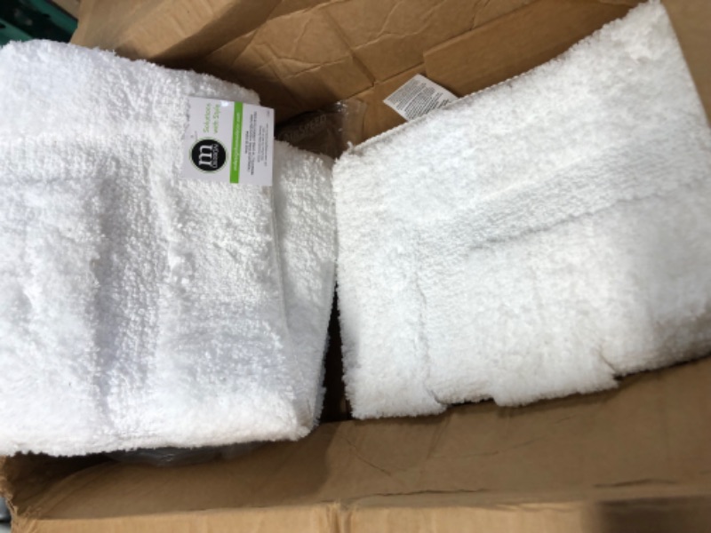 Photo 1 of **SEE NOTES** Microfiber Bath Mat Set - 3 Piece Bathroom Rugs 