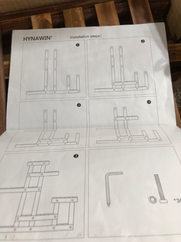 Photo 3 of **USED** PETUPPY Plant Stand Indoor Outdoor, 7-tiers Tall Plant Shelf for Multiple Plants,