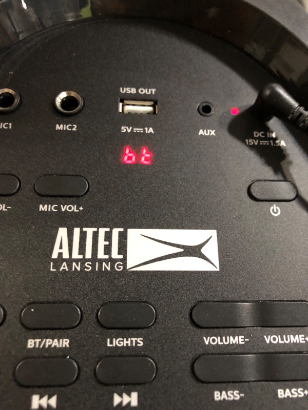 Photo 5 of Altec Lansing Shockwave Wireless Party Speaker,