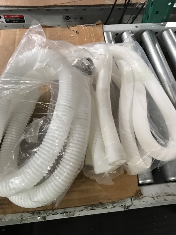 Photo 3 of **item missing parts**no filter, kinked hose**
Bestway 1000 GPH Above Ground Swimming Pool Cartridge Filter Pump System (Used)