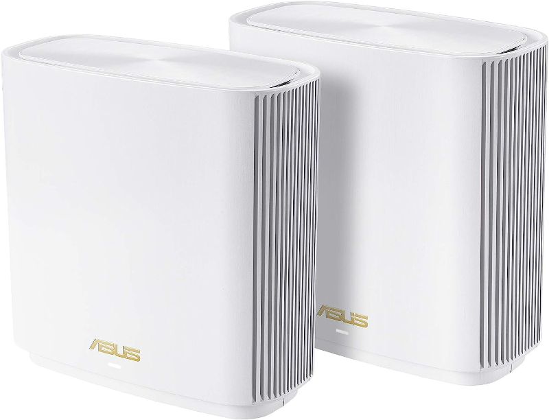 Photo 1 of ASUS ZenWiFi AX6600 Tri-Band Mesh WiFi 6 System (XT8 2PK) 