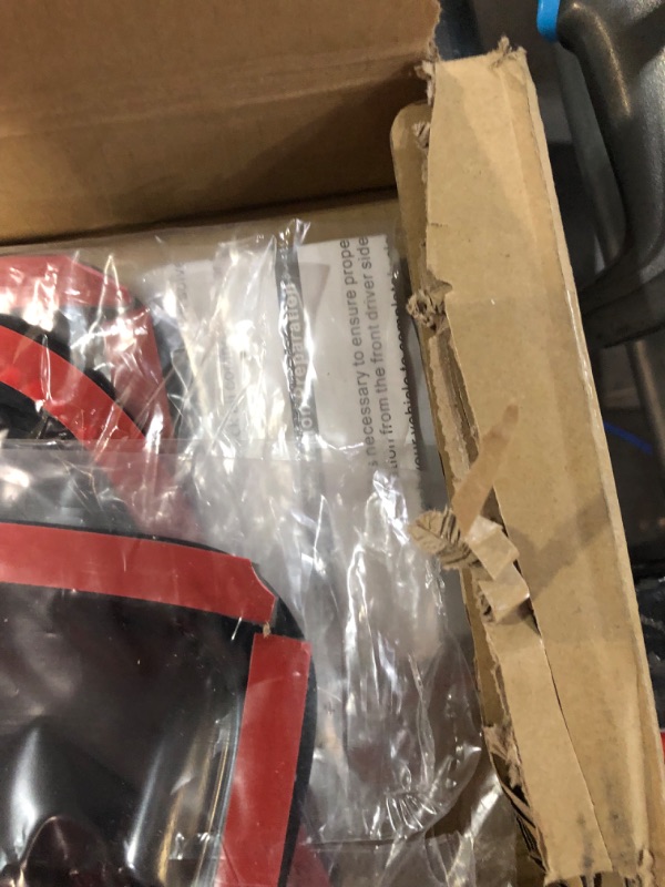 Photo 1 of WV94536 Tape-on Side Window Visor Deflector Rain Guard, Dark Smoke Shatterproof, 4 PCS