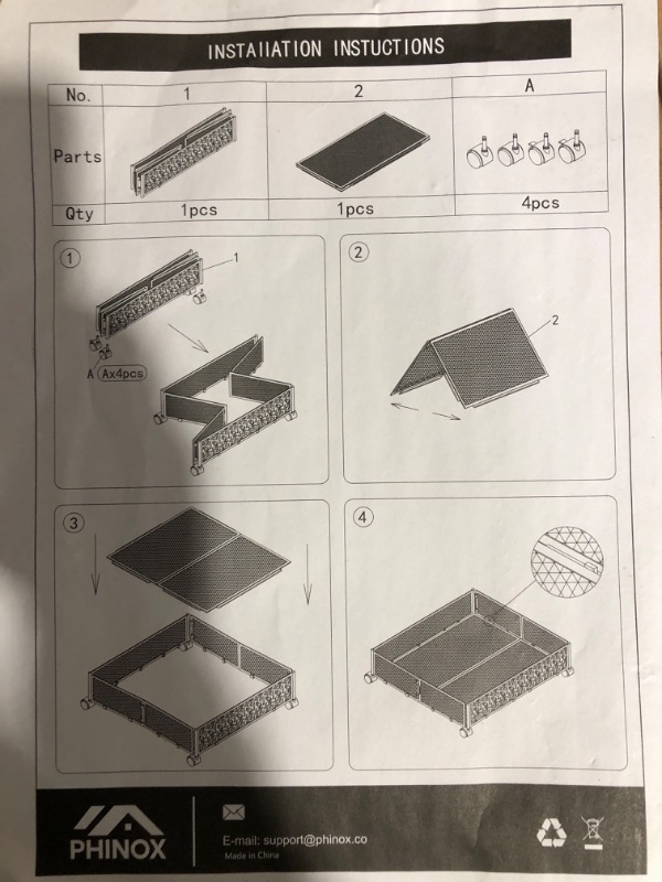 Photo 2 of * incomplete * missing bottom piece *
Under Bed Storage, Under the Bed Storage Containers with Wheels, Under Bed Shoe Storage Organizer Drawer