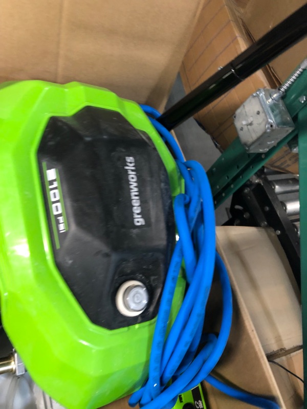 Photo 2 of *USED* MISSING MAJORITY PARTS* Greenworks 2100 PSI Electric Pressure Washer GPW2100
