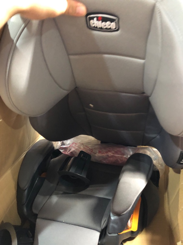 Photo 1 of Chicco KidFit ClearTex Plus 2-in-1 Belt-Positioning Booster Car Seat, 