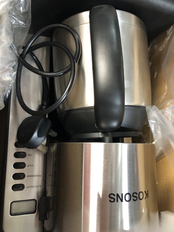 Photo 3 of * item has european plug * needs EU to US adapter * 
FZ-SNOK 6-cup Drip Coffee Maker: Programmable Coffee Maker