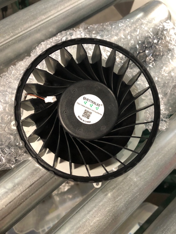 Photo 3 of Replacement Internal Cooling Fan Universal 23 Blade for PS5, KSB1212HGG4E 12V 2.15A, Easy to Install and Use.