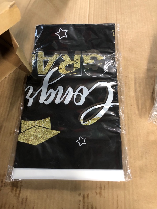 Photo 1 of 2023 Graduation Party Supplies 24 Guests Congrats Decorations