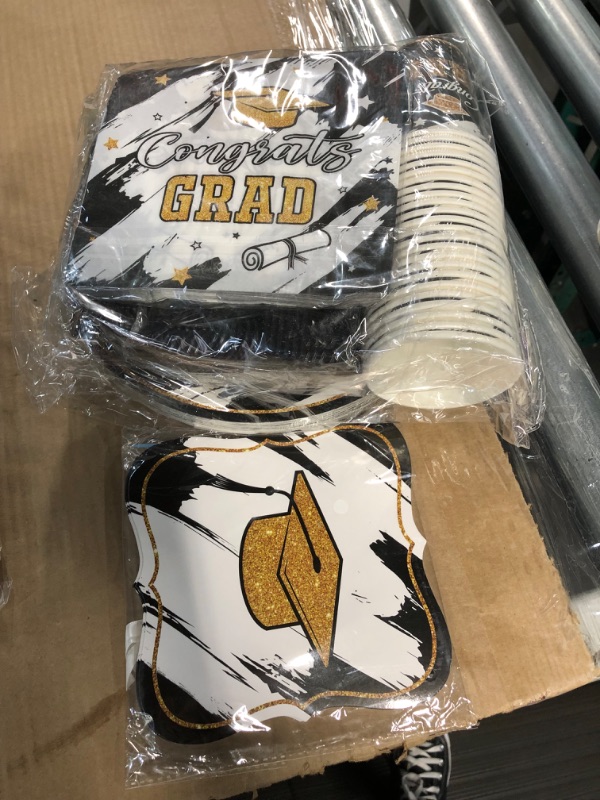 Photo 1 of 2023 Graduation Party Supplies 24 Guests Congrats Decorations