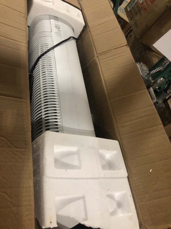 Photo 2 of *NOT TESTED* Dreo Evaporative Air Cooler, 40” Cooling Fans that Blow Cold Air, 2023 Upgrade with 80° Oscillating, Removable Water Tank, Ice Packs, Remote Control, 4 Speeds, 7H Timer, Swamp Cooler for Bedroom White