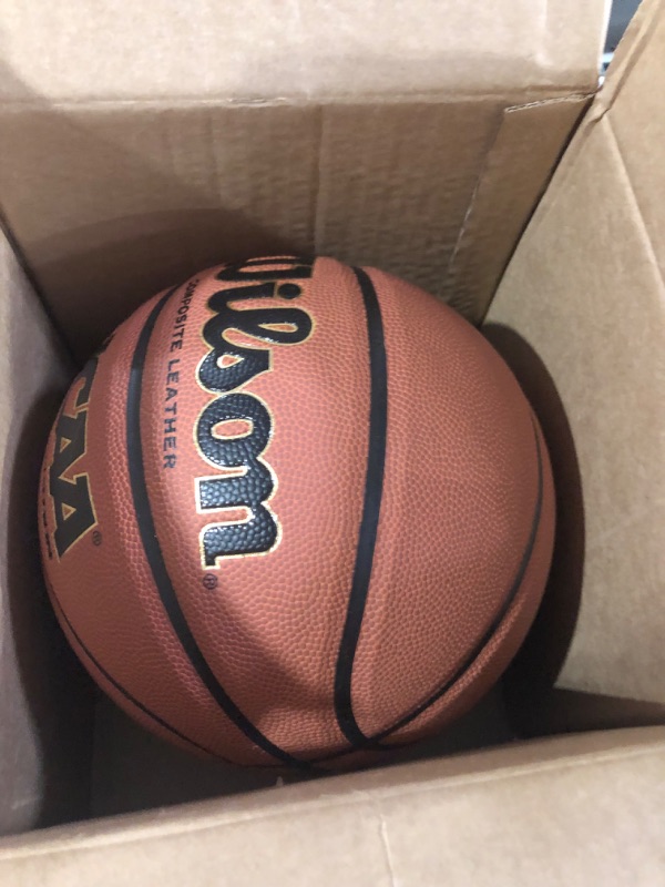 Photo 1 of (USED) WILSON NCAA Indoor/Outdoor Basketballs - Size 6 - 28.5" Brown