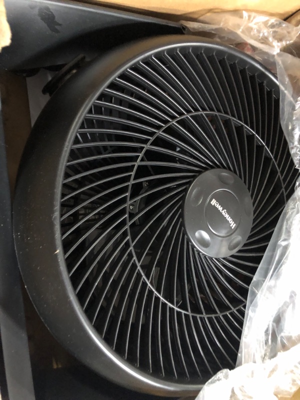 Photo 2 of 12 in. 3 Speed Whole Room Circulator Floor Fan