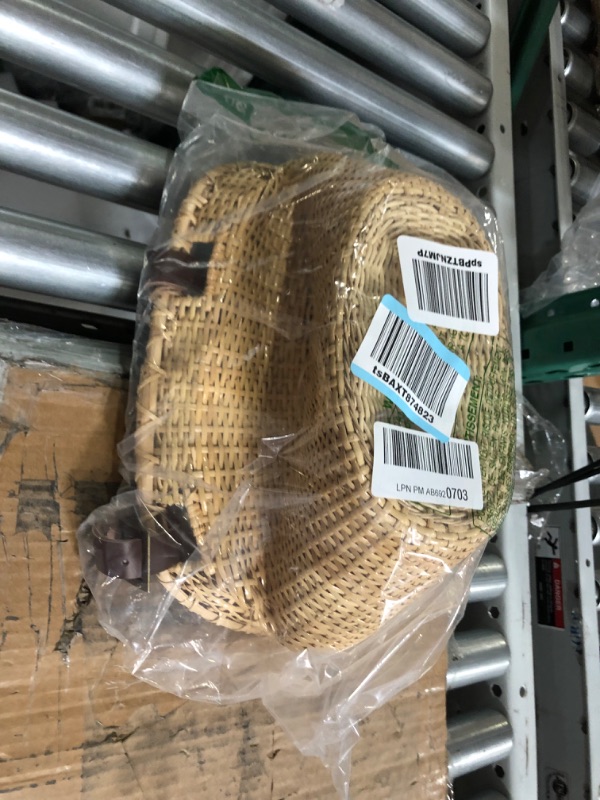 Photo 1 of (Major Damage) Nantucket Bicycle Basket Co. Lightship Collection Adult Bicycle Basket Natural Oval