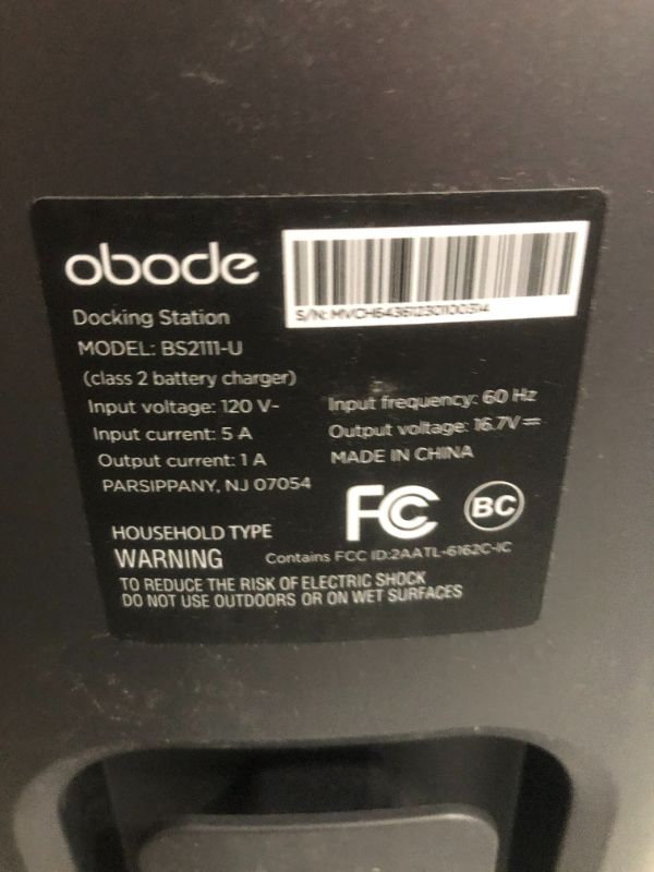 Photo 3 of **PARTS ONLY, NON-FUNCTIONAL** OBODE Robot Vacuum and mop Combo, 4000Pa Suction, LDS Navigation, Compatible with WiFi/APP/Alexa, A8+ A8 w/ self-empty base