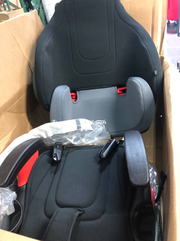 Photo 2 of Britax Highpoint Backless Belt-Positioning Booster Seat, SafeWash Black Ombre