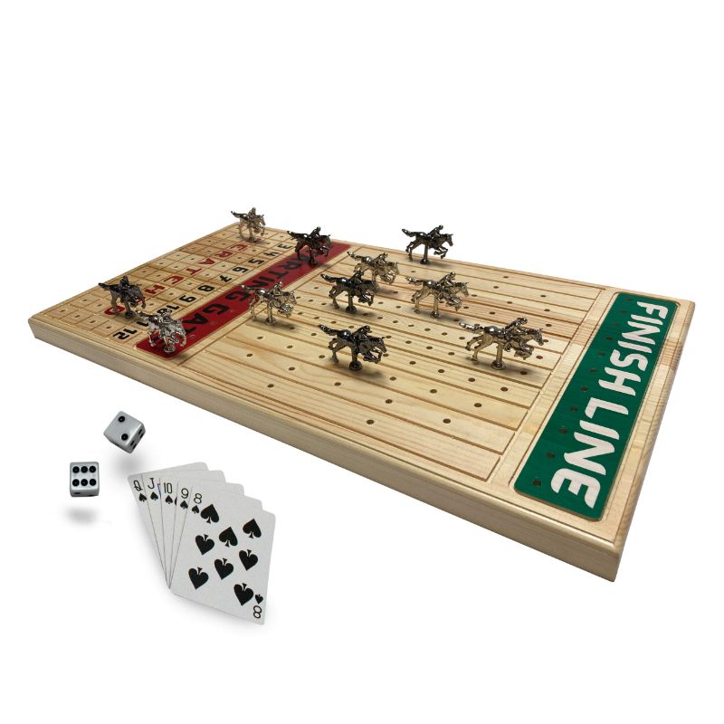 Photo 1 of BOARD ONLY**** NO HORSES**** FINENI Horse Racing Board Game 