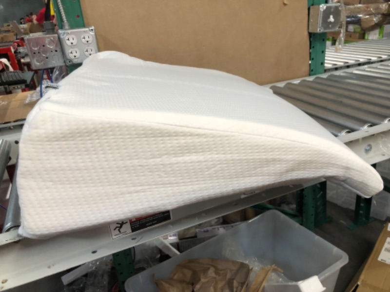 Photo 1 of Xtreme Comforts Wedge Pillows - 7" Memory Foam Bed Wedge Pillow for Sleeping - Great for Acid Reflux, Snoring, Back Pain, and Heartburn (1Pk)