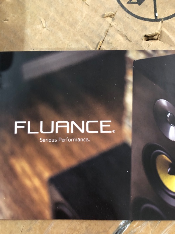 Photo 4 of Fluance Ai41 Powered 2-Way 2.0 Stereo Bookshelf Speakers with 5" Drivers, 90W Amplifier for Turntable, TV, PC and Bluetooth 5 Wireless Music Streaming with RCA, Optical & Subwoofer Out (Lucky Bamboo) Without Stand Lucky Bamboo