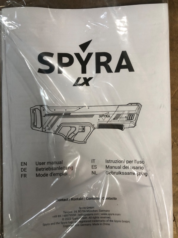 Photo 3 of SPYRA – SpyraTwo WaterBlaster Blue – Automated & Precise High-End Premium Electric Water Gun