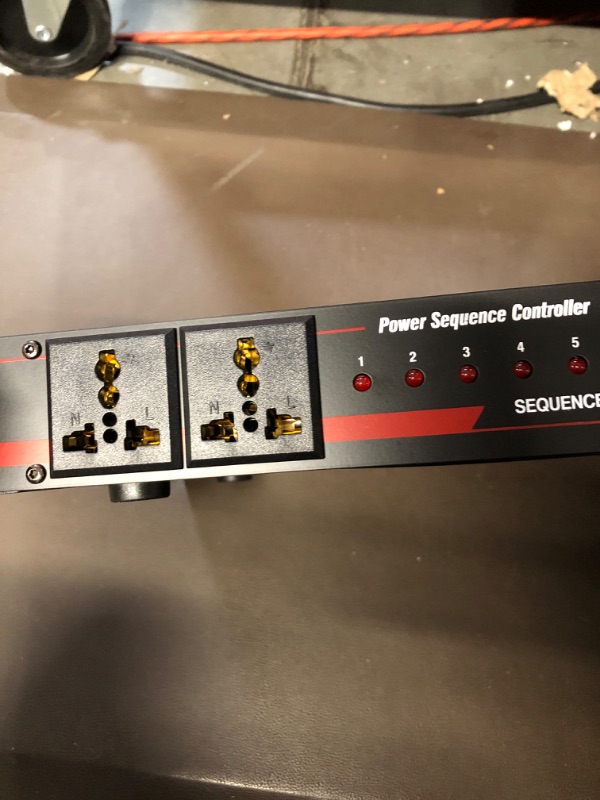 Photo 3 of 10 Outlet Power Sequencer Conditioner - 13 Amp 2000W Rack Mount Pro Audio Digital Power Supply Controller Regulator 