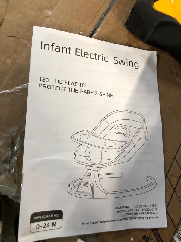 Photo 4 of **See Notes**
Baby Swings for Infants to Toddler, 3 in 1 Electric Remote Control Baby Bouncers 