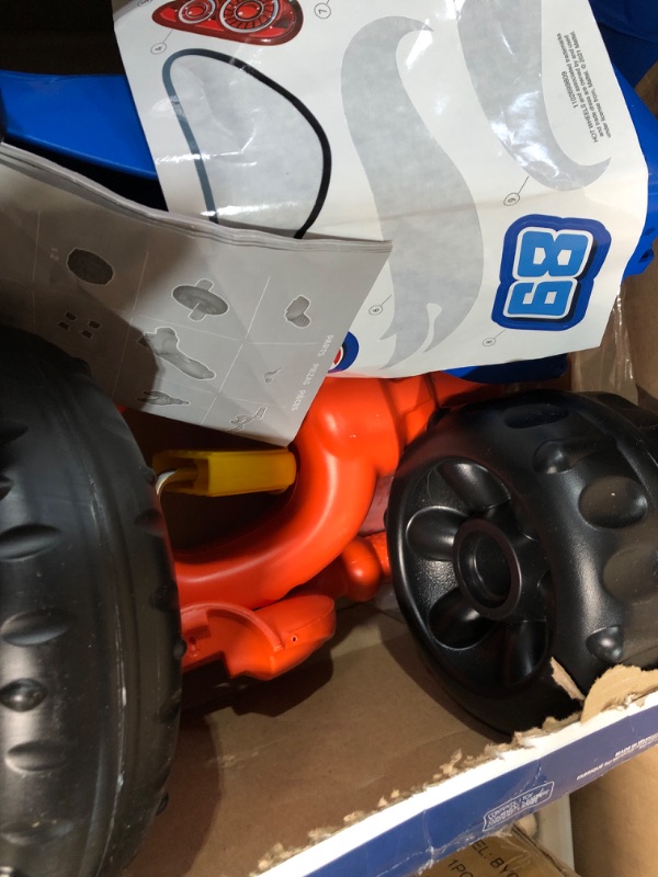 Photo 1 of Fisher-Price Hot Wheels Tough Trike, Sturdy Ride-on Tricycle
