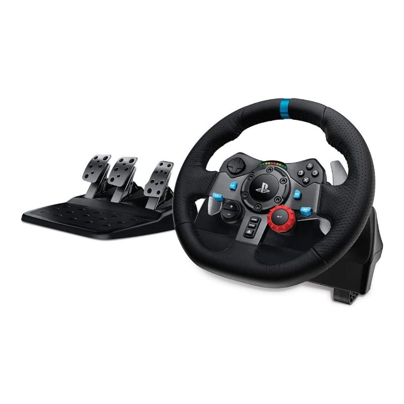 Photo 1 of Logitech G Dual-Motor Feedback Driving Force G29 Gaming Racing Wheel with Responsive Pedals 