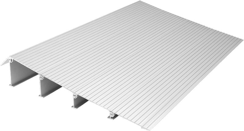 Photo 1 of **See Notes**
Sidasu Door Threshold Ramp High Aluminum 4" Rise Threshold Ramp