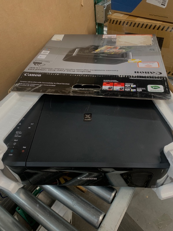 Photo 2 of Canon Pixma MG3620 Wireless All-in-One Color Inkjet Printer with Mobile and Tablet Printing, Black Black Printer