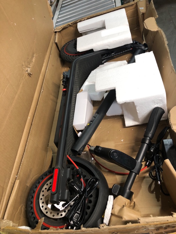 Photo 2 of *SEE NOTES* Hiboy S2 Pro/S2 MAX Electric Scooter, 500W Motor, 10" Tires, 25/40.4 Miles Range, 19 Mph Folding Commuter Electric Scooter for Adults (Optional Seat) 