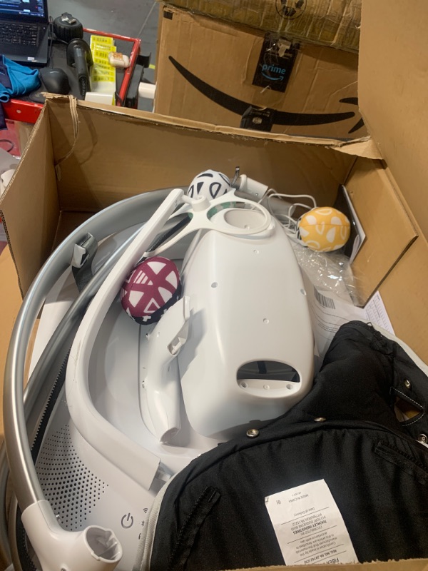 Photo 1 of 4moms MamaRoo Multi-Motion Baby Swing, Bluetooth Baby Swing with 5 Unique Motions, Grey