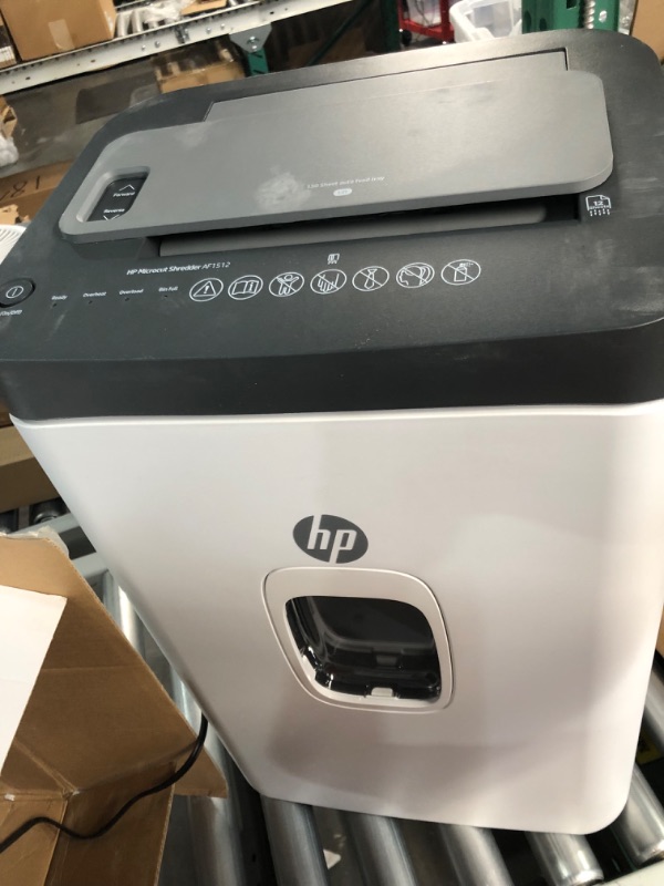 Photo 3 of 150 Sheet Automatic Feeding Microcut Paper Shredder HP Inc.