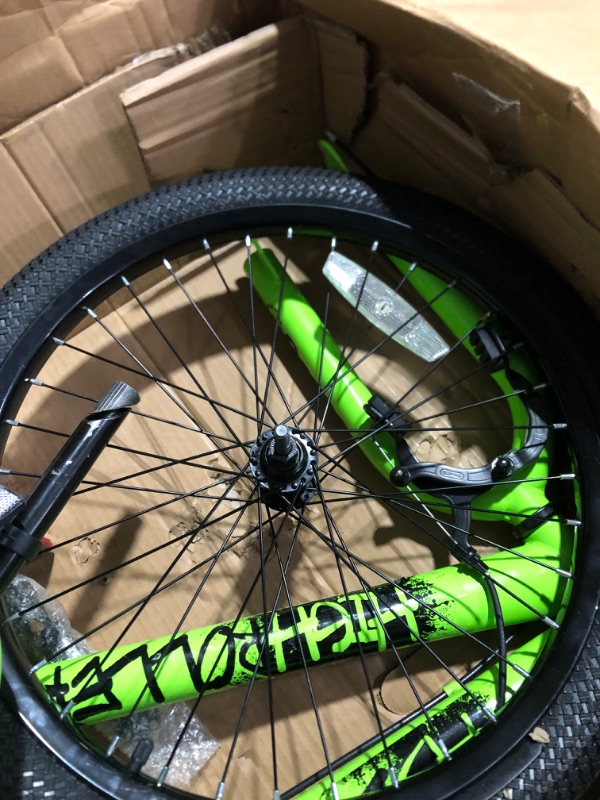 Photo 6 of *MISSING HARDWARE*
Razor High Roller BMX/Freestyle Bike, 20-Inch Green