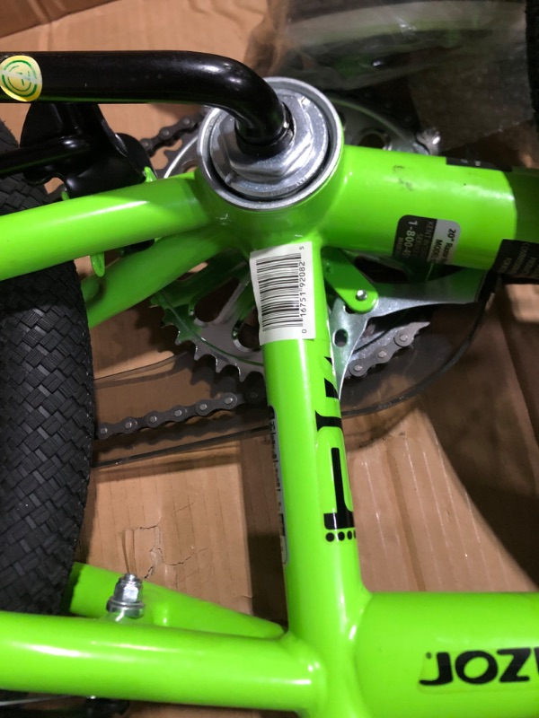 Photo 1 of *MISSING HARDWARE*
Razor High Roller BMX/Freestyle Bike, 20-Inch Green