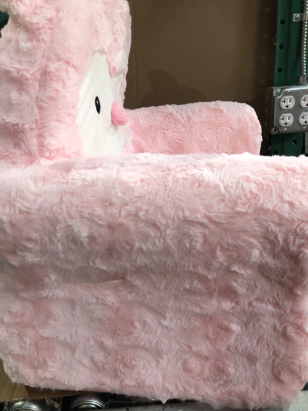 Photo 3 of Animal Adventure - Sweet Seats - Pink Owl Children's Plush Chair