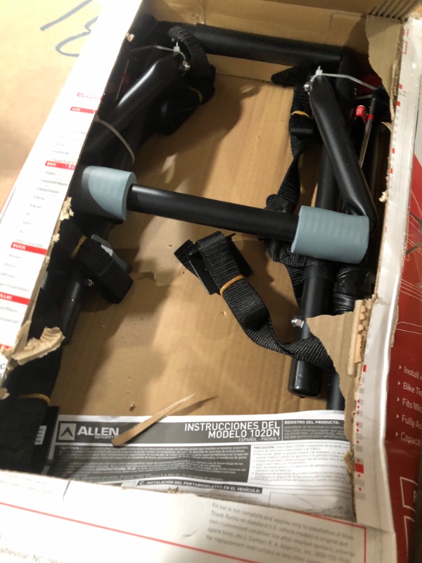 Photo 1 of DELUXE TRUNK MOUNTED BIKE RACK 2-bike Black