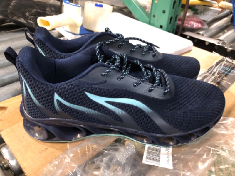 Photo 3 of *USED* APRILSPRING Mens Walking Shoes, Size 47, Navy Blue 